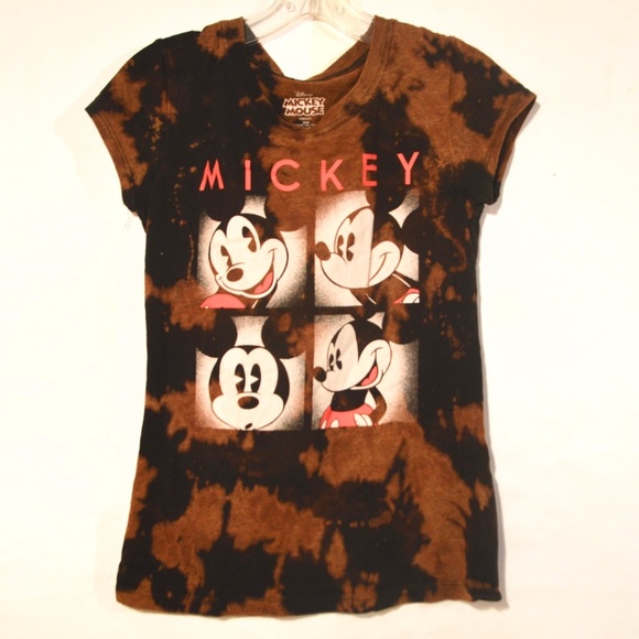 Disney Other - Mickey Mouse Disney Shirt Brown Size Medium Grunge